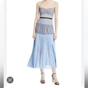 Self Portrait Cutout Cocktail Dress